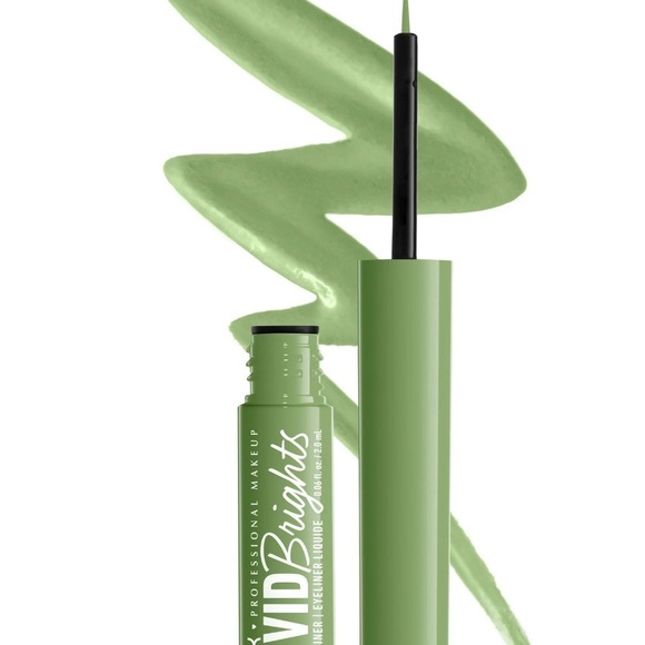 3 NYX Professional Makeup Vivid Bright Matte Liquid Eyeliners - Picture 10 of 12